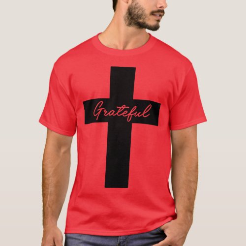 Grateful Cross black T_Shirt