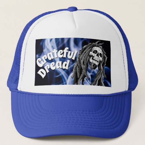Grateful Dread Rasta Dreadlocks Dreads Reggae Trucker Hat