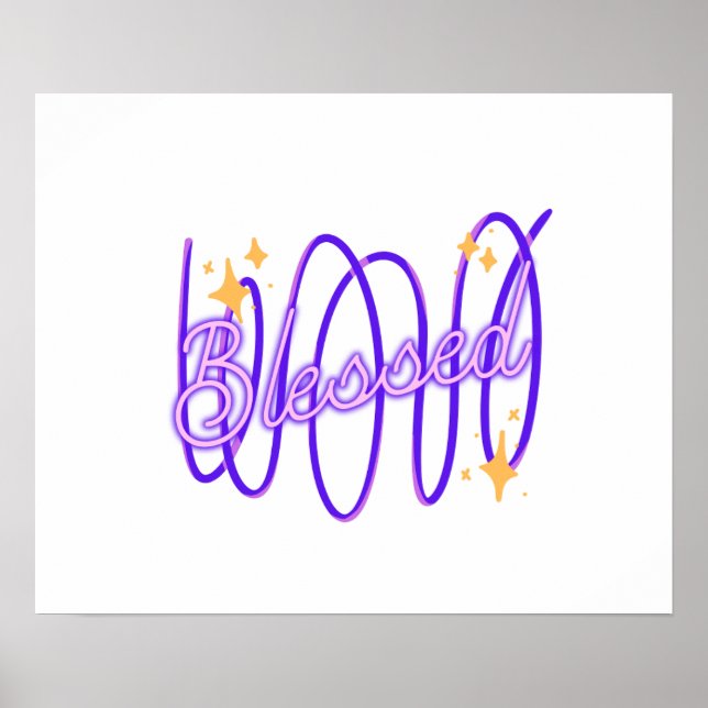 Grateful for every moment poster (Front)