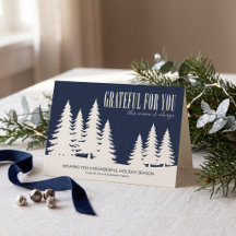 Grateful for You Corporate Winter Forest