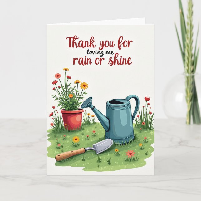 Grateful Garden Mothers Day Card (Front)