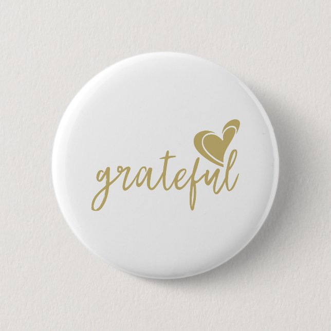 grateful heart button (Front)