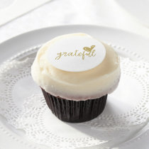 grateful heart edible frosting rounds