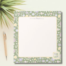 Grateful Heart Joyful Life Personalized Notepad 
