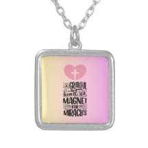 Grateful Heart Pendant Necklace | A grateful heart