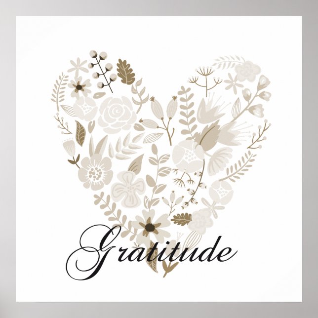 Grateful Heart Poster (Front)