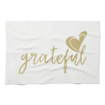 grateful heart towel