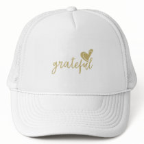 grateful heart trucker hat