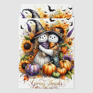 Grateful Hearts, Thankful Moments 🍂🦃 Envelope Mailers