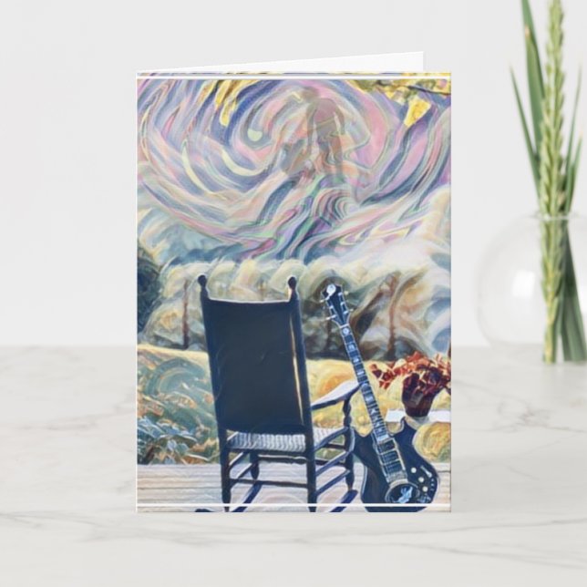 Grateful Jerry & Bear sympathy card (Front)