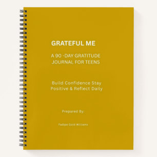 Grateful Me: 90-Day Premium Teen Gratitude Journal