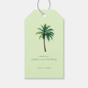 Grateful Mint Minimalist Palm Tree Gift Tags