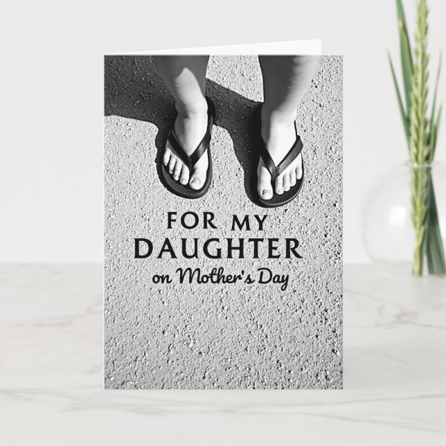 Grateful Mothers Day Daughter Card (Front)