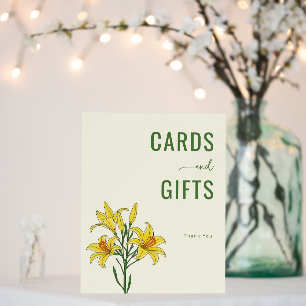 Grateful Olive Botanical Lilies Foam Board