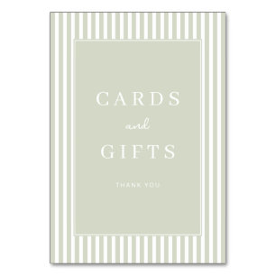 Grateful Pastel Green Minimalist Thank You Card