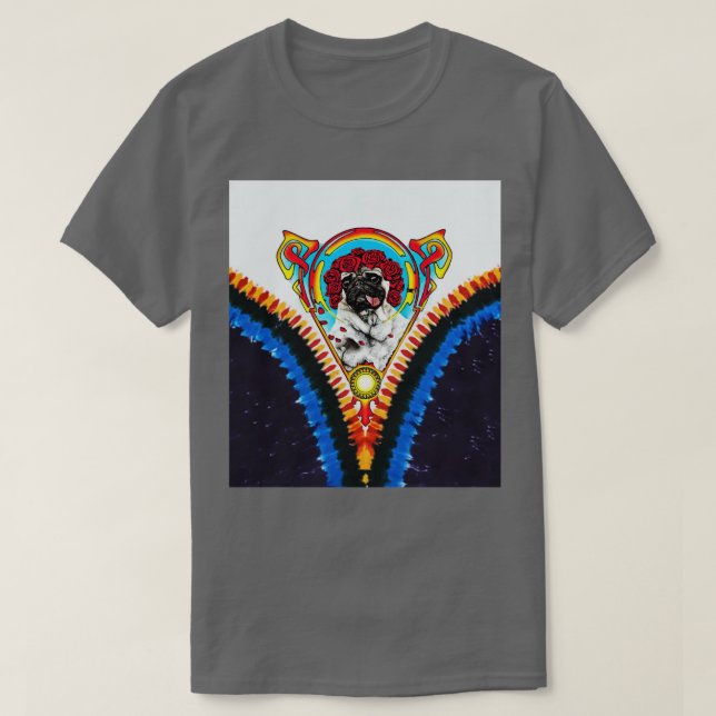 Grateful pug 1 T-Shirt (Design Front)