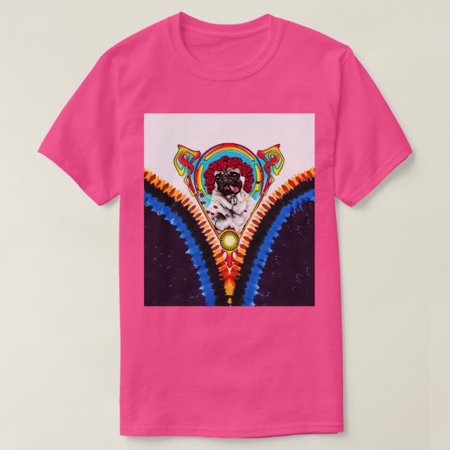 Grateful pug T-Shirt (Design Front)