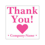 [ Thumbnail: Grateful "Thank You!" Business Rubber Stamp ]