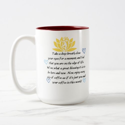 grateful thankful affirmations mug 