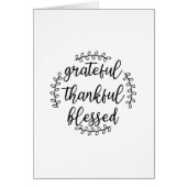 Grateful Thankful Blessed (Front)