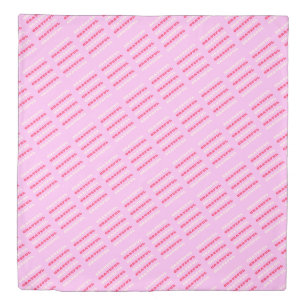 Grateful, Thankful, Gratitude Quote, Pink, Holiday Duvet Cover