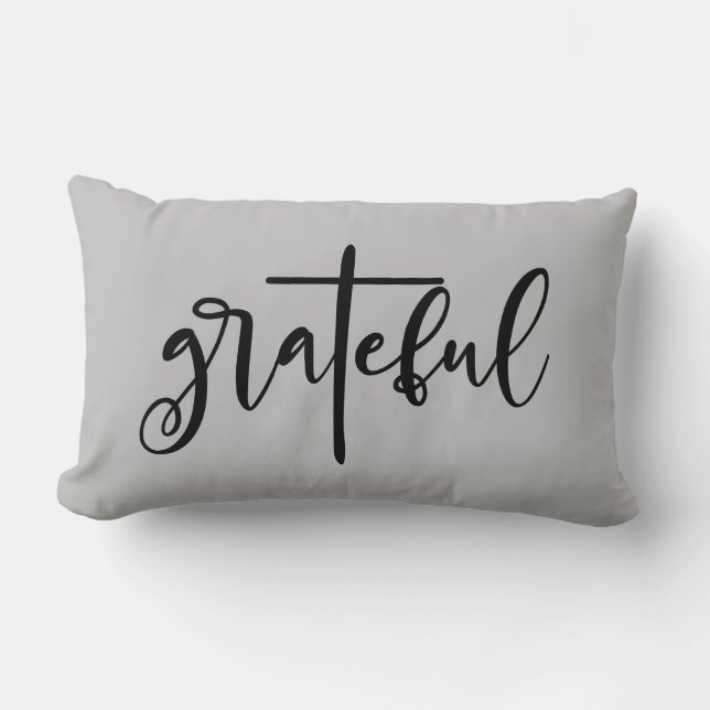 Grateful with Cross Lumbar Pillow (Front)