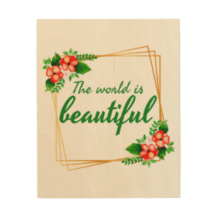 grateful words for people who have dreams wood wall art