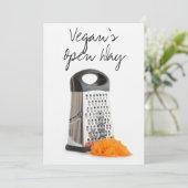 Grater and grated carrot (Standing Front)