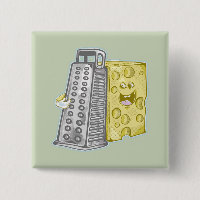 Grating cheese with a grater Funny food
