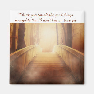 Gratitude Appreciation Quote Positive Affirmation Magnet