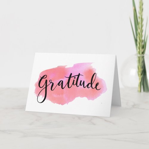 Gratitude Card