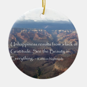 Gratitude Ceramic Ornament