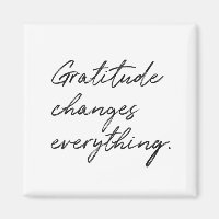 Gratitude Changes Everything Typography