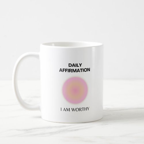 Gratitude Daily Affirmation Positive Spiritual Coffee Mug