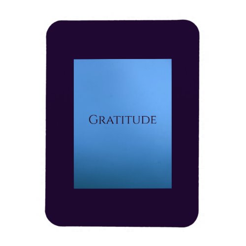 Gratitude Flexible Photo Magnet