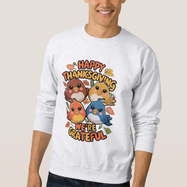 Gratitude Flies Sweatshirt (Front)