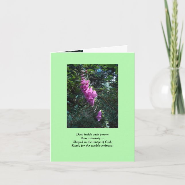 Gratitude for Friendship Thank You Card (Front)