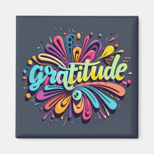 Gratitude Fridge Magnet