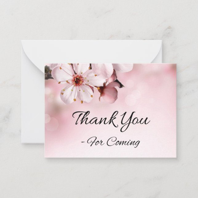  "Gratitude in Bloom" Note Card (Front)
