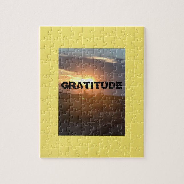 Gratitude Jigsaw Puzzle (Vertical)