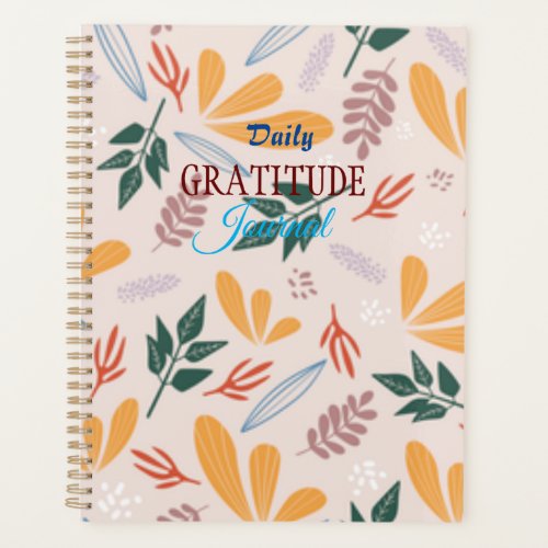 Gratitude journal prompts for self_discovery planner