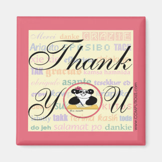 Gratitude means the same in any language magnet
