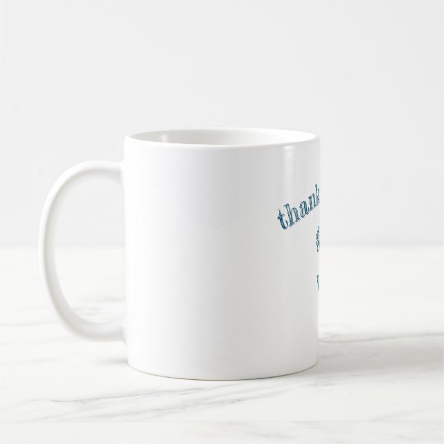 gratitude mug (Left)