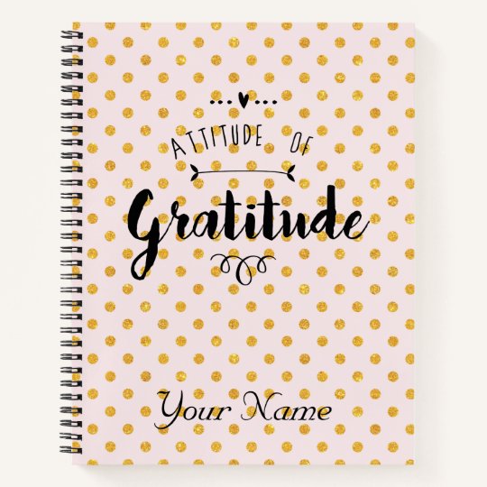 Gratitude Notebook | Zazzle.com
