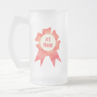 Gratitude Number One Mom winner award ribbon