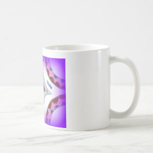 "Gratitude Peace Love Unite" Mandala Art Print Coffee Mug