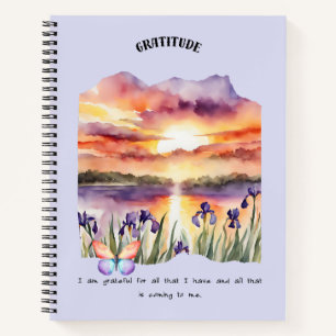 Gratitude Positive Affirmation  Notebook
