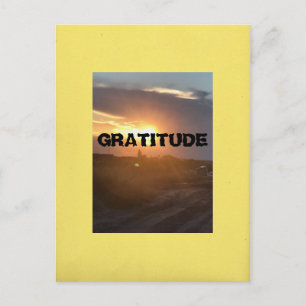 Gratitude Postcard