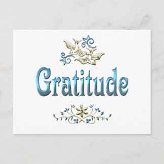 GRATITUDE POSTCARD