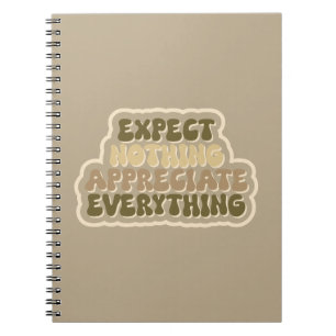 Gratitude Quote Notebook